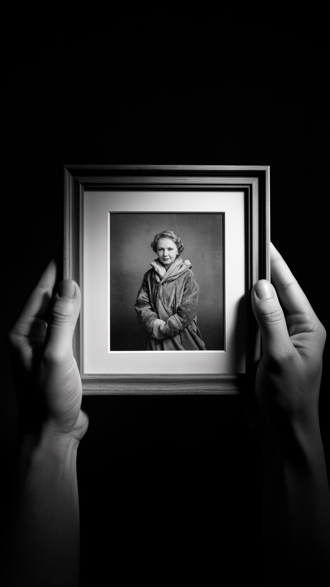 A framed Furps print
